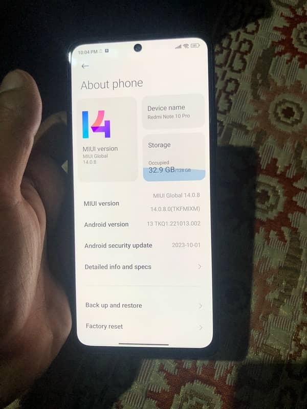 redme note 10 pro 8’128  phone all ok only phone and chrger no box 3