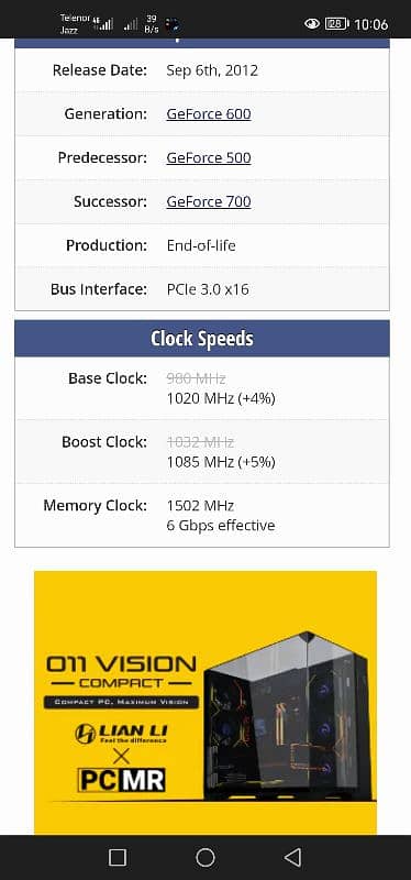 ASUS GTX 660 DirectCU II OC Edn 8