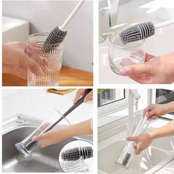 Silicon Bottle Cleaning Brush 0