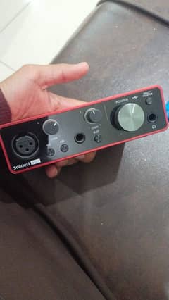 Audio Interface(Sound Card) Scarlett Solo 2nd Generation