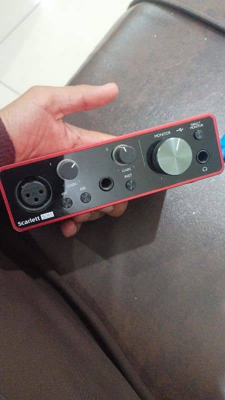 Audio Interface(Sound Card) Scarlett Solo 2nd Generation 0