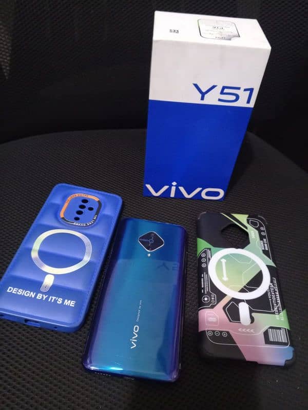 vivo y51 official PTA approved lush condition 4/128 gb 1