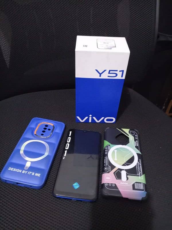 vivo y51 official PTA approved lush condition 4/128 gb 2