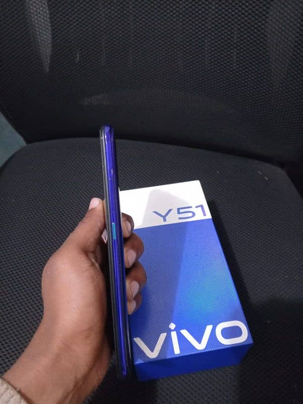 vivo y51 official PTA approved lush condition 4/128 gb 6