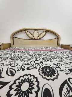 Deco paint double bed set for sale