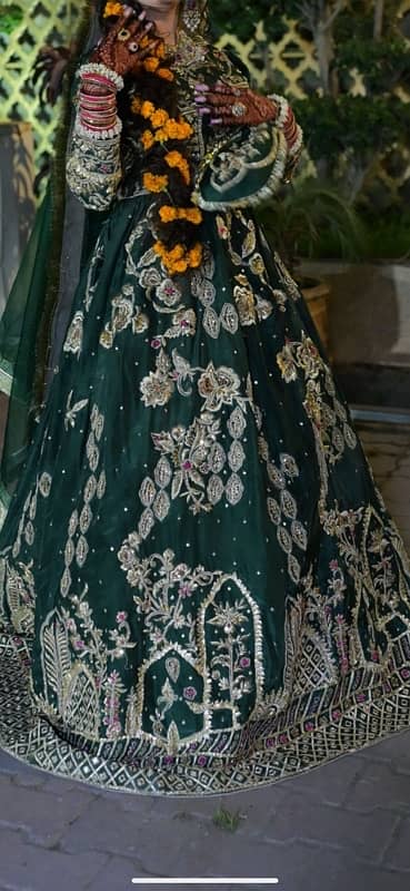 Nikkah and mehndi dress for sale 2