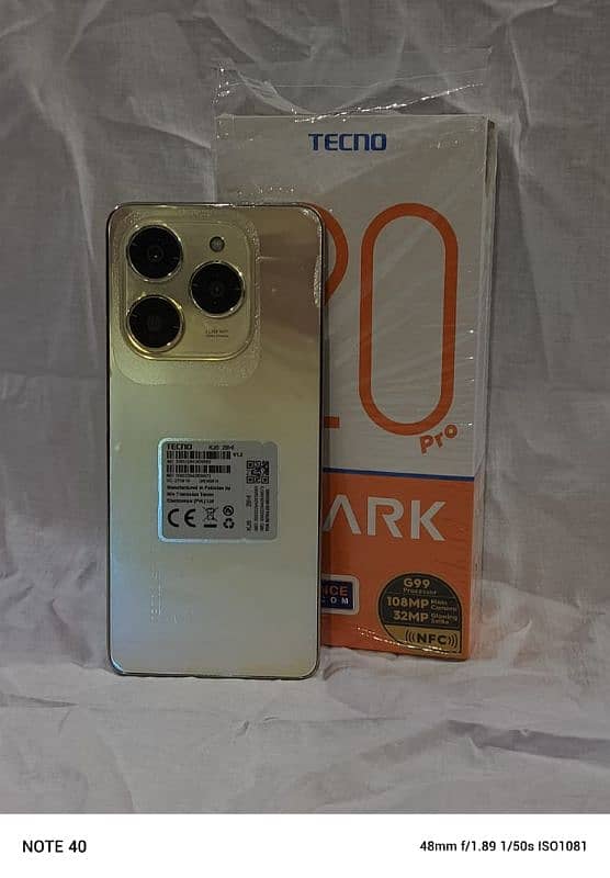 Techno spark 20 pro for sale 1