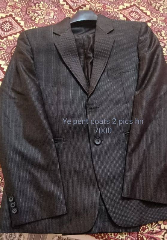 pentcoats and waistcoats 1 3 PCs hn or 2 suit 2 pcs hn medium size hn 2