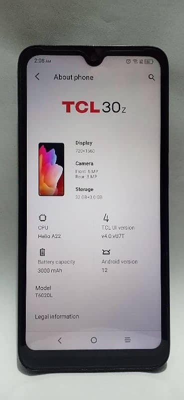 TCL mobile 4