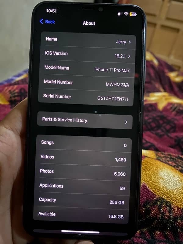 iPhone 11 Pro Max 256gb Pta Appored 5