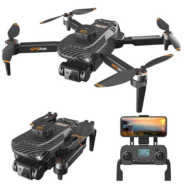 S25GPS DRONE WITH LCD Screen GPS Drones 5G DRONE 2KM Range 8K Drone 2