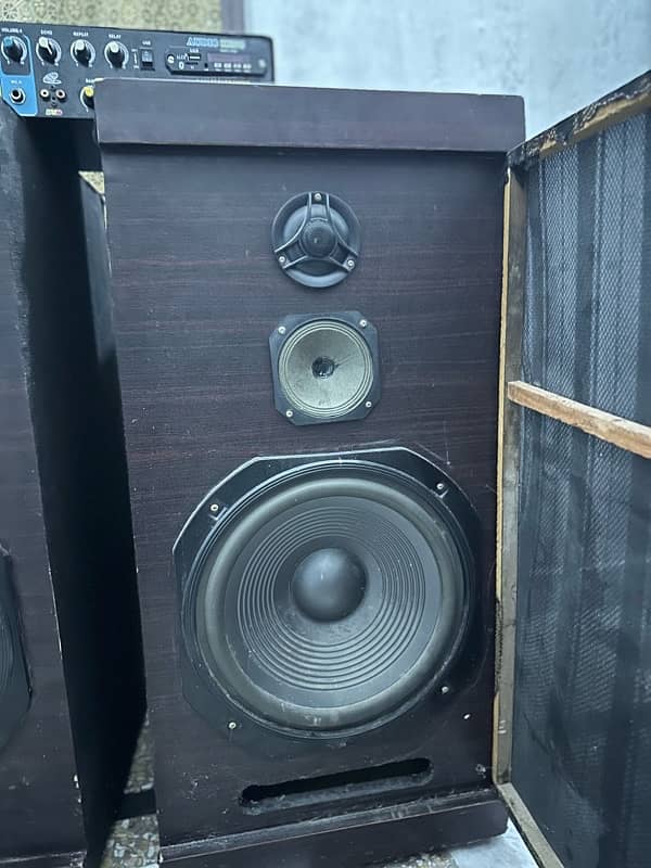 Amplifier speakers woofers 2