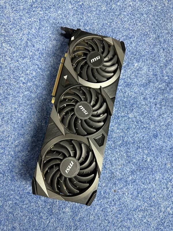 MSI RTX 3070Ti gddr6 gaming trio fans 0