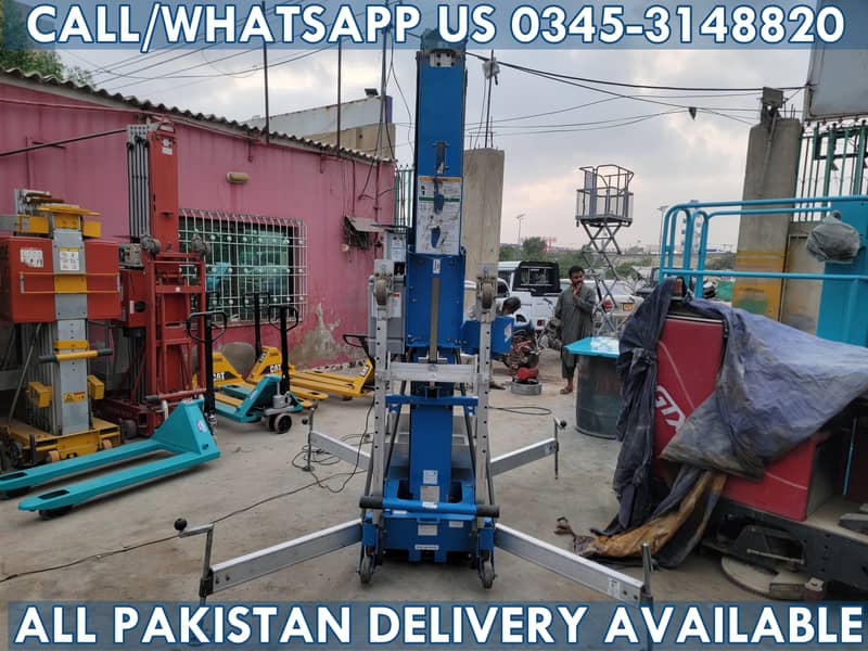 Genie AWP-40S 46 Ft Vertical Mast Man Lift | Scissor Lift for Sale in 1