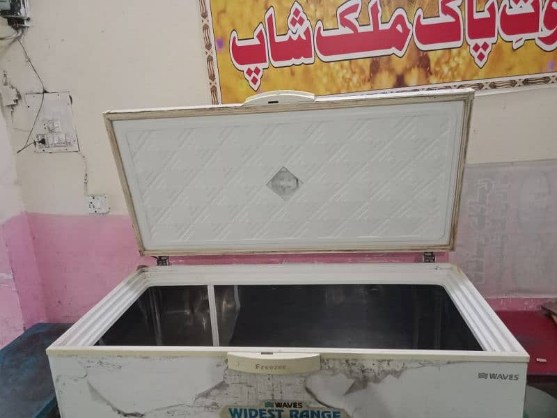 used steel body freezer 1