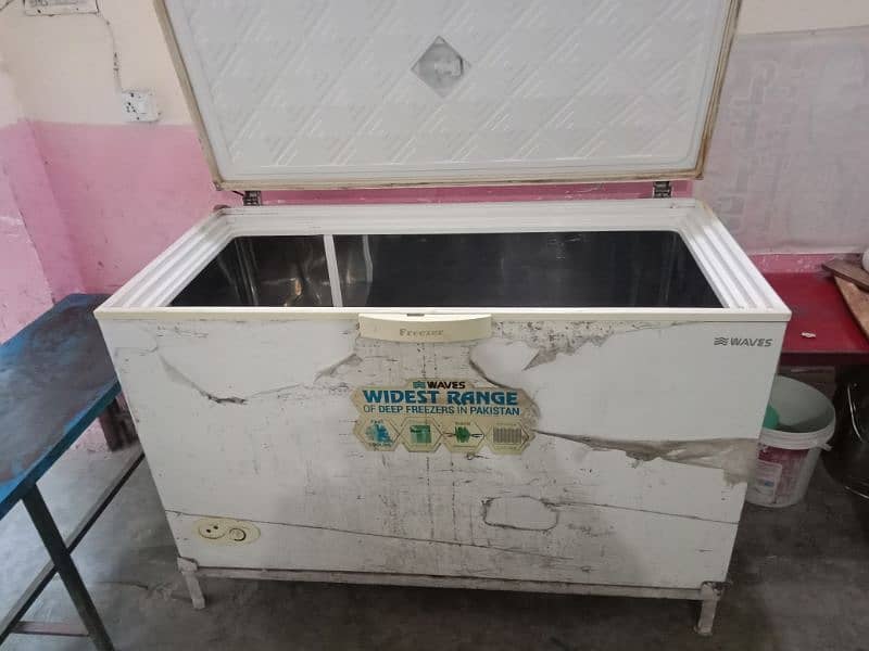 used steel body freezer 2