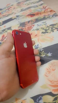 Iphone 7 red product with box pta approved