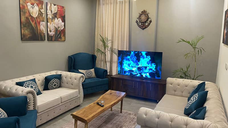 2 BHK luxury furnished Apartment Delhi basis 2