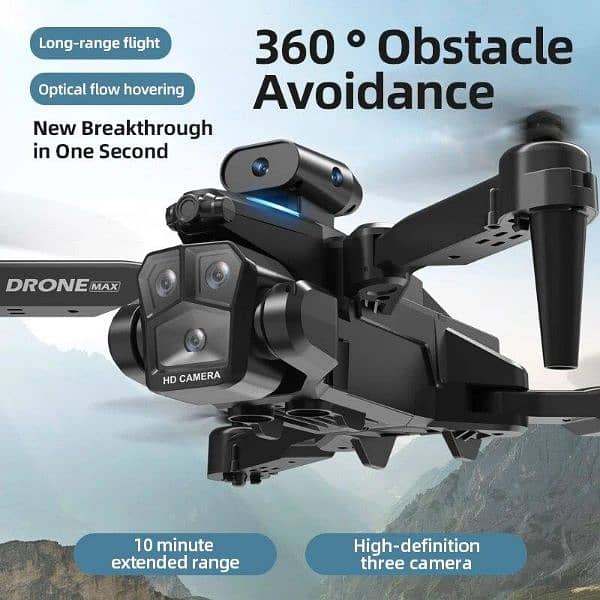 DM40PRO Foldable Camera Drone High Quality 3 Camera Drone 2