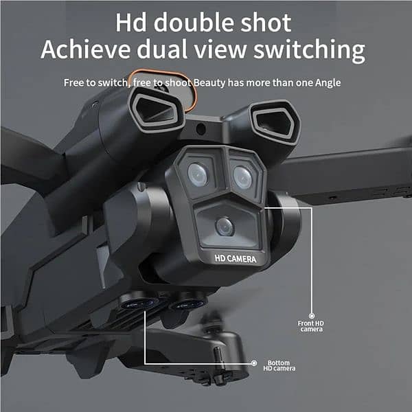 DM40PRO Foldable Camera Drone High Quality 3 Camera Drone 5