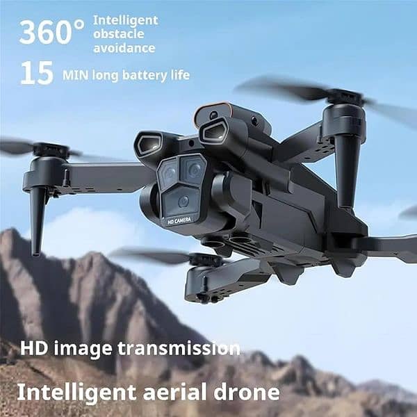 DM40PRO Foldable Camera Drone High Quality 3 Camera Drone 7