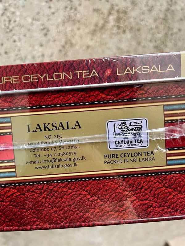 Sri lankan Special Luxury Tea (Imported) - LAKSALA Limited Edition 4