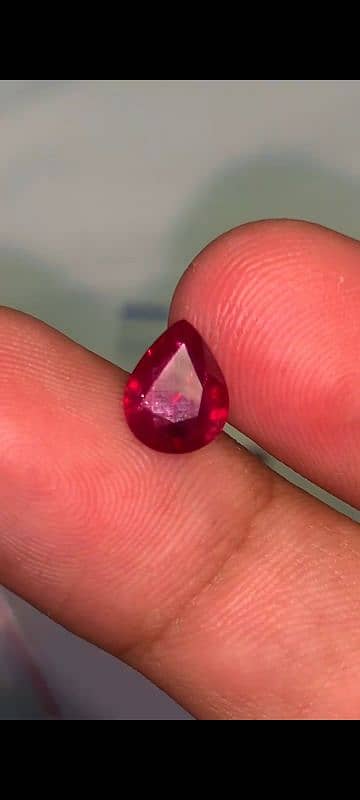 Certified Vibrant colour Natural Ruby Stunning Gem 5