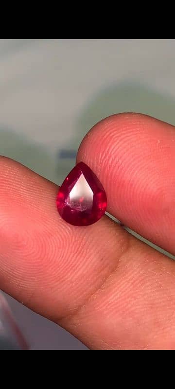 Certified Vibrant colour Natural Ruby Stunning Gem 6