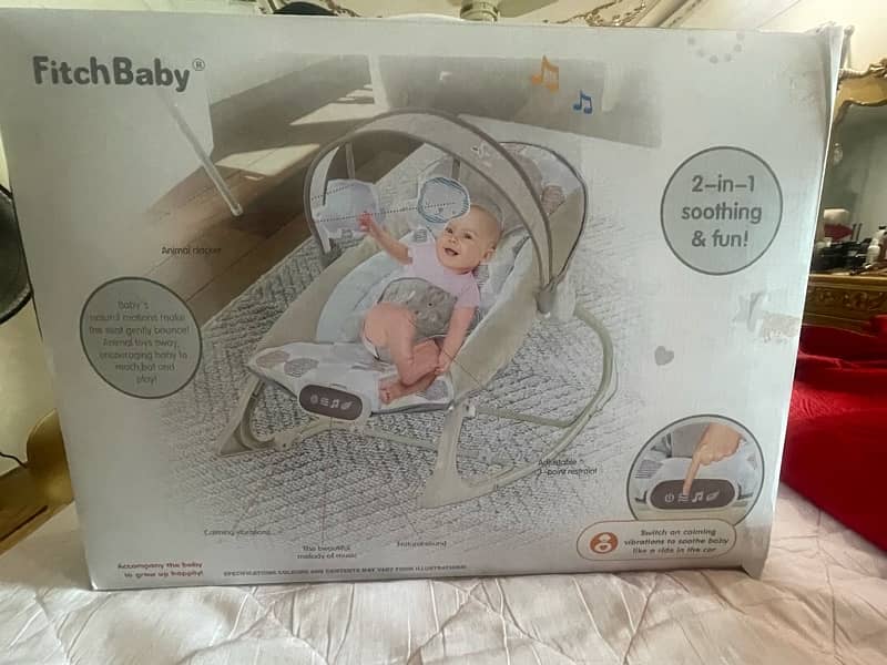 brand new baby bouncer swing sound rtc 3