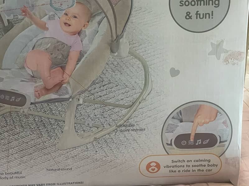 brand new baby bouncer swing sound rtc 6