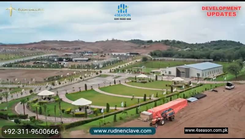 1 Kanal Residential Plot For Sale In Rudn Enclave 8