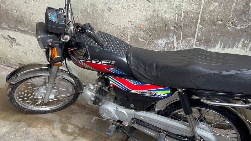 honda cd 70 total genuine lush condition 18 17 model 0