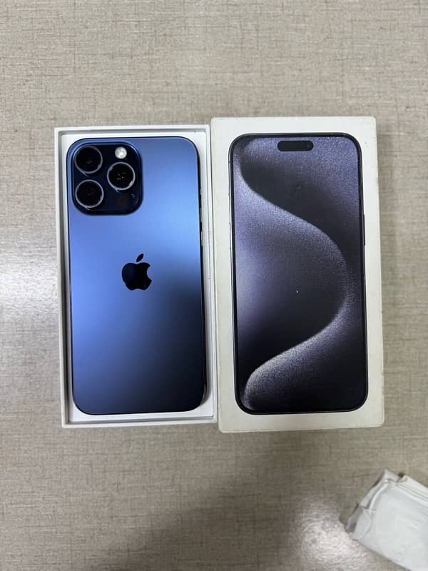 iPhone 15 Pro Max 256gb  (Pta approved) 1