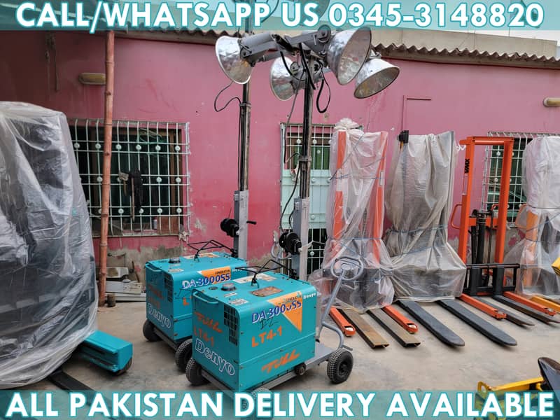 Denyo 3 Kv Tower Light Lighting Tower Generators for Sale in Karachi 1