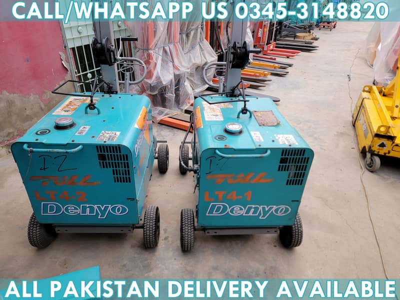 Denyo 3 Kv Tower Light Lighting Tower Generators for Sale in Karachi 2