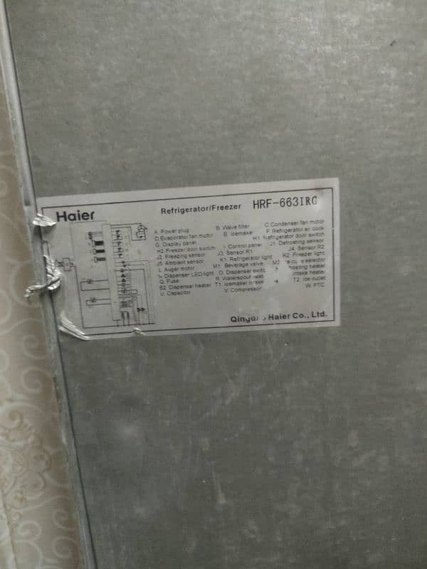 Haier 2 Door Refrigerator. 3