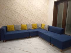 L shaped sofa