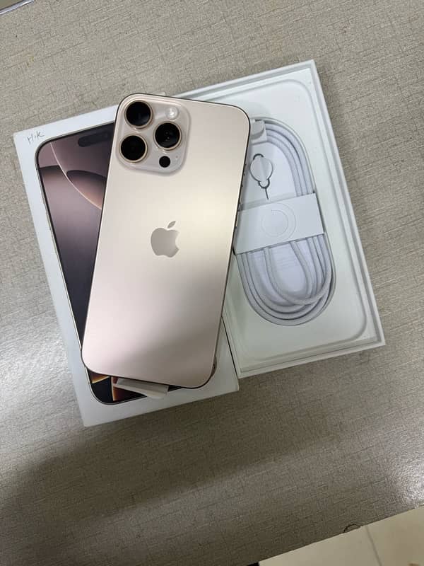 iPhone 16 Pro Max 256gb (Non PTA) 1