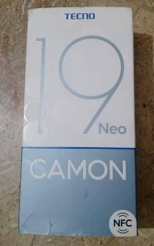 Tecno camon 19 6Ram 128GB 4