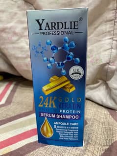 YARDLIE PROFESSIONAL KERATIN SMOOTH SHAMPOO 24K Gold Uk Edition