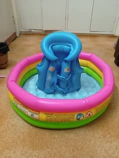 Baby Swimming pool with life Jacket