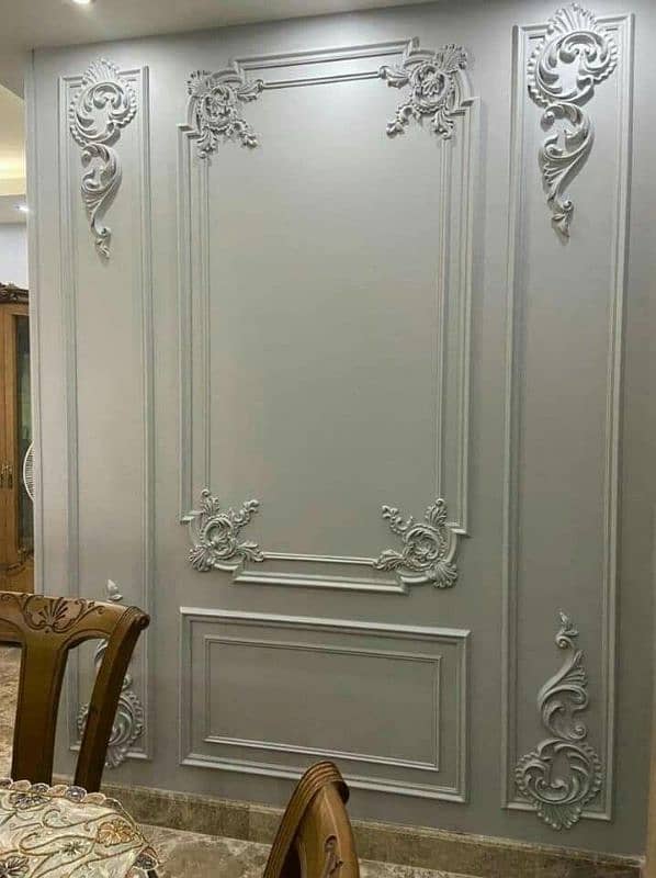 | PVC Moulding Wall | Italian Wall | French Wall designs | Wall decor 7