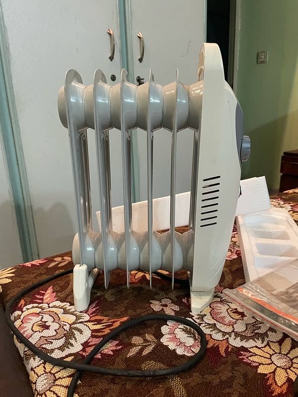 Oil fitted electric  heater 4