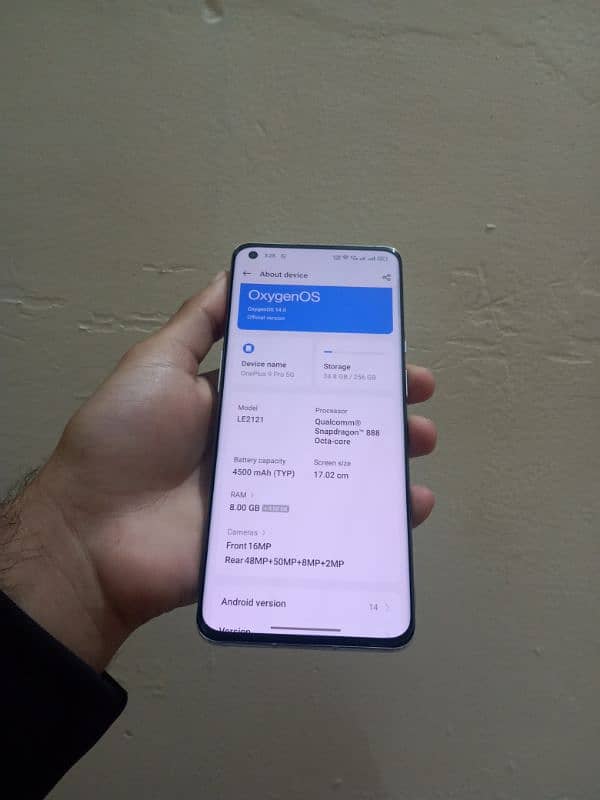 OnePlus 9 pro 5g 8+8/128 dual sim pta approved 6