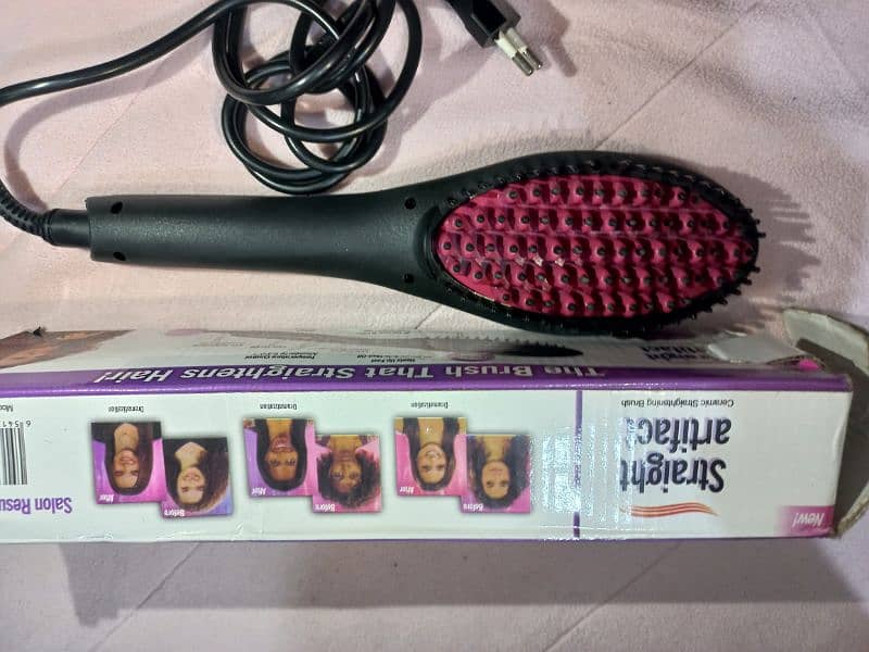 Hair Straightning Brush 1