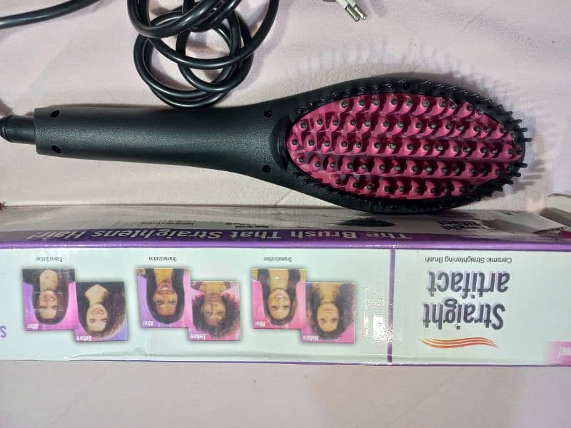 Hair Straightning Brush 3