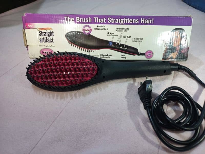 Hair Straightning Brush 4