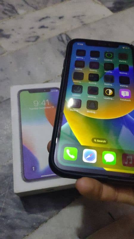 IPHONE X FU WITH BOX 7