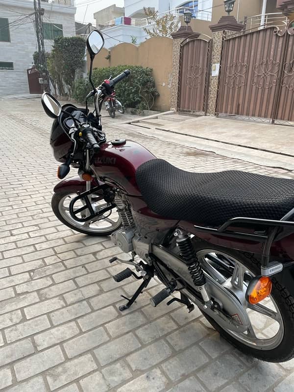 suzuki Gd110 only 3500 mileage 5