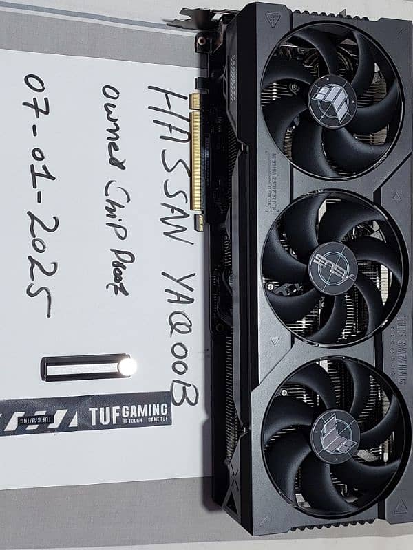 ASUS TUF 4080 SUPER Gaming Graphics Card OC Edition 16GB 0